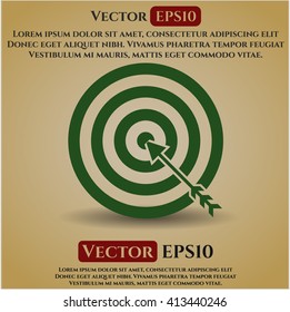 Target (Business) vector symbol