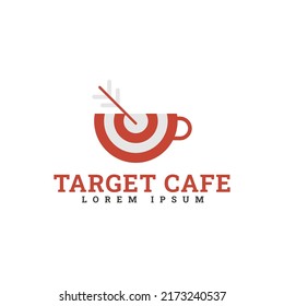  target cafe logo design template 