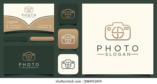target camera logo, design vector simple elegant modern style.
