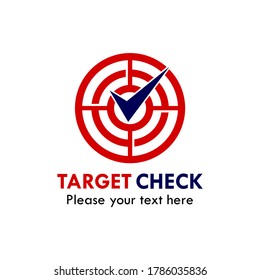 Target check logo template. suitable for business, center, application, web