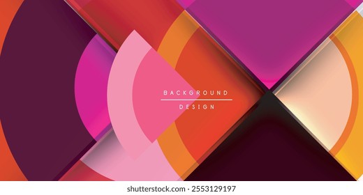 Target circle geometric abstract shapes. Vector Illustration For Wallpaper, Banner, Background, Card, Book Illustration, landing page