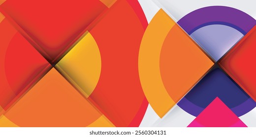 Target circle geometric abstract shapes. Vector Illustration For Wallpaper, Banner, Background, Card, Book Illustration, landing page