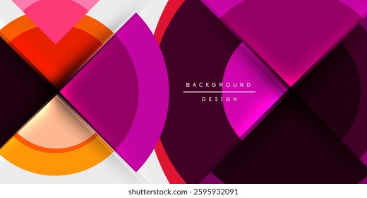 Target circle geometric abstract shapes. Vector Illustration For Wallpaper, Banner, Background, Card, Book Illustration, landing page