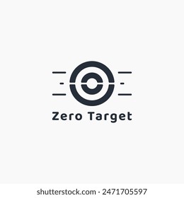 Target circle logo with number zero.