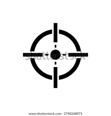 Target Crosshair Focus Precision Aim Icon