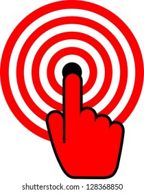 target and cursor