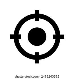 Zielcursor-Symbol im Hintergrund dargestellt