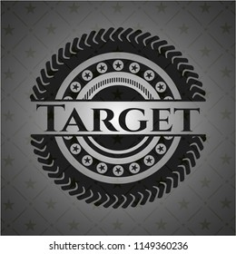 Target dark badge