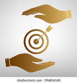 Target with dart