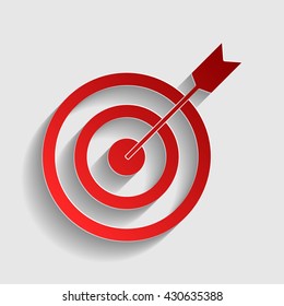 Target with dart