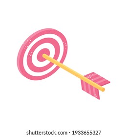 target dart arrow strategy isometric