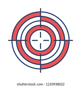 similar images stock photos vectors of shooting target vector icon set illustration isolated on white background gun target logo flat web design elements for website app or infographics materials 566926603 shutterstock