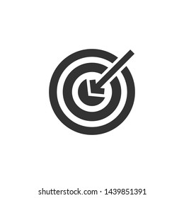 Target / Dart Icon Vector Illustration