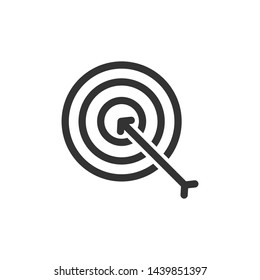 Target / Dart Icon Vector Illustration