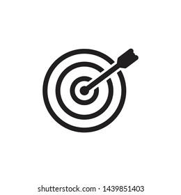 Target / Dart Icon Vector Illustration