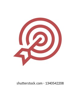 Target, Dart Icon Vector Template