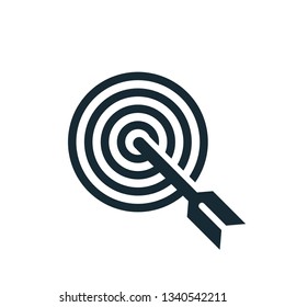 Target, Dart Icon Vector Template