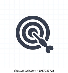 Target & Dart - Segment Icons. A professional, pixel-aligned icon.