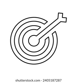 Target dartboard, dartboard, target icon, Perfect use for print media, web, stock images, commercial use or any kind of design project.