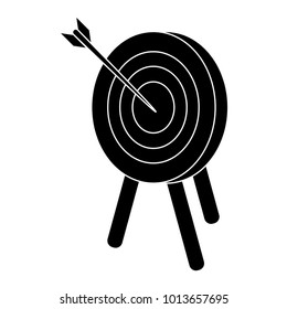 Target dartboard symbol