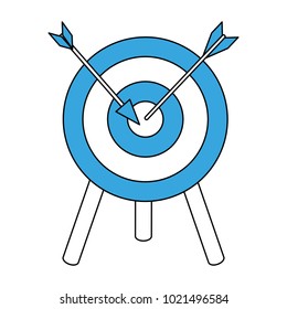 Target dartboard symbol