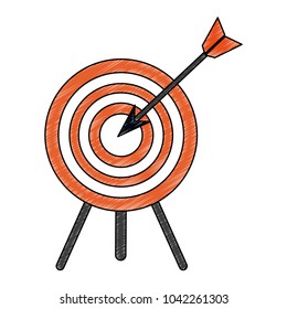 Target dartboard symbol
