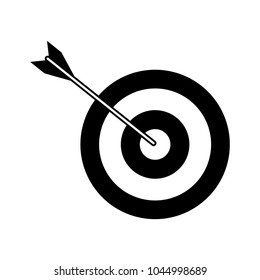 Target dartboard symbol
