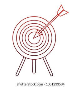Target dartboard symbol