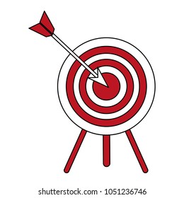 Target dartboard symbol