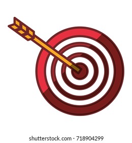 Target dartboard symbol