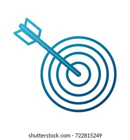 Target dartboard symbol