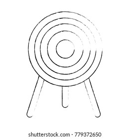 Target dartboard symbol
