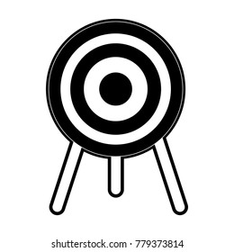 Target dartboard symbol