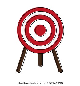 Target dartboard symbol