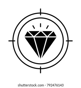 target diamond focus