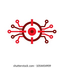 Target Digital Logo Icon Design