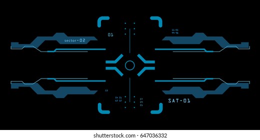 Target element of the interface.