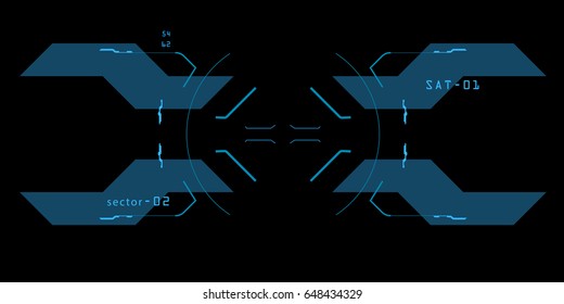 Target element of the interface.