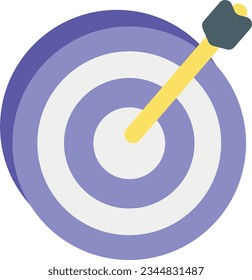  Design-Stil mit Zielflachsymbol