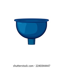 target funnel business cartoon. target funnel business sign. isolated symbol vector illustration