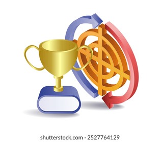 Target to get the winning trophy