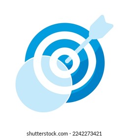 target glassmorphism icon isolated style