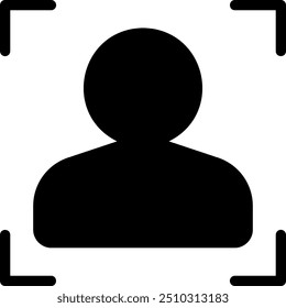 Vector de ilustración de icono de glifo de destino