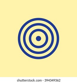 Target, Goal, Bulls Eye icon.