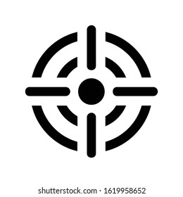 Target, goal Icon, vector graphics