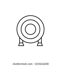 target, goal, sniper, icon. Element of marketing for mobile concept and web apps icon. Thin line icon for website design and development, app development. Premium icon