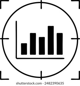 Concebir el objetivo con el marco temporal Concepto, visualización del progreso del proyecto Diseño de iconos, Vector de desarrollo de software y Web, Programación de computadoras y Codificación ilustración de stock