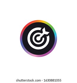 Target Goal - Vector App Icon
