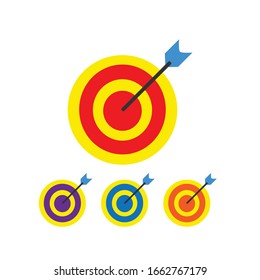 TARGET AND GOAL VECTOR ,Arrow