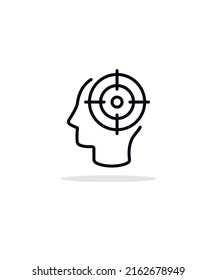 target, for graphic and web design collection logo vector illustration, eps 10